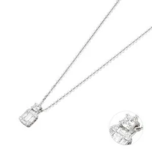 Ponte Vecchio Jewellery Ponte Vecchio Benvenuto 18ct White Gold 0.21ct Diamond Necklace