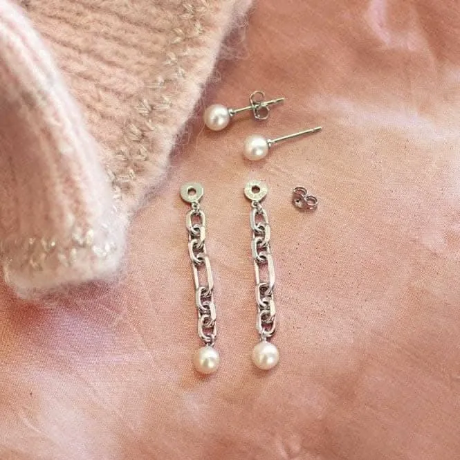 Revival Astoria Figaro Pearl Earrings 50434FP Kit Heath Jewelry And Accessories