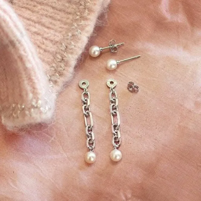 Revival Astoria Figaro Pearl Earrings 50434FP Kit Heath Jewelry And Accessories