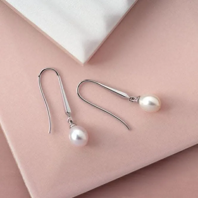 Revival Astoria Pearls Teardrop Pearl Drop Earrings 50431FP Kit Heath Jewelry And Accessories