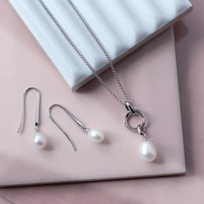 Revival Astoria Pearls Teardrop Pearl Drop Earrings 50431FP Kit Heath Jewelry And Accessories