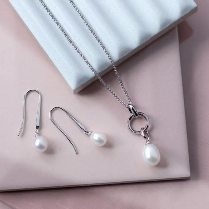 Revival Astoria Pearls Teardrop Pearl Drop Earrings 50431FP Kit Heath Jewelry And Accessories