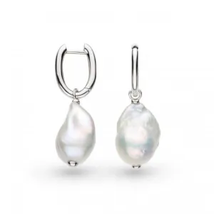 Revival Baroque Pearl Multi-Wear Hoop Earrings 50171FP Kit Heath Jewelry And Accessories