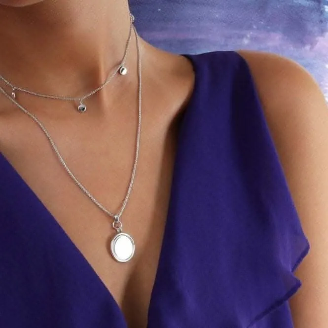 Revival Eclipse Grande Round Spinner Necklace 90386RP Kit Heath Jewelry And Accessories