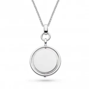 Revival Eclipse Grande Round Spinner Necklace 90386RP Kit Heath Jewelry And Accessories