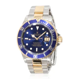 Rolex Watches Rolex Submariner 16613 Mens Watch in 18kt Stainless Steel/Yellow Gold