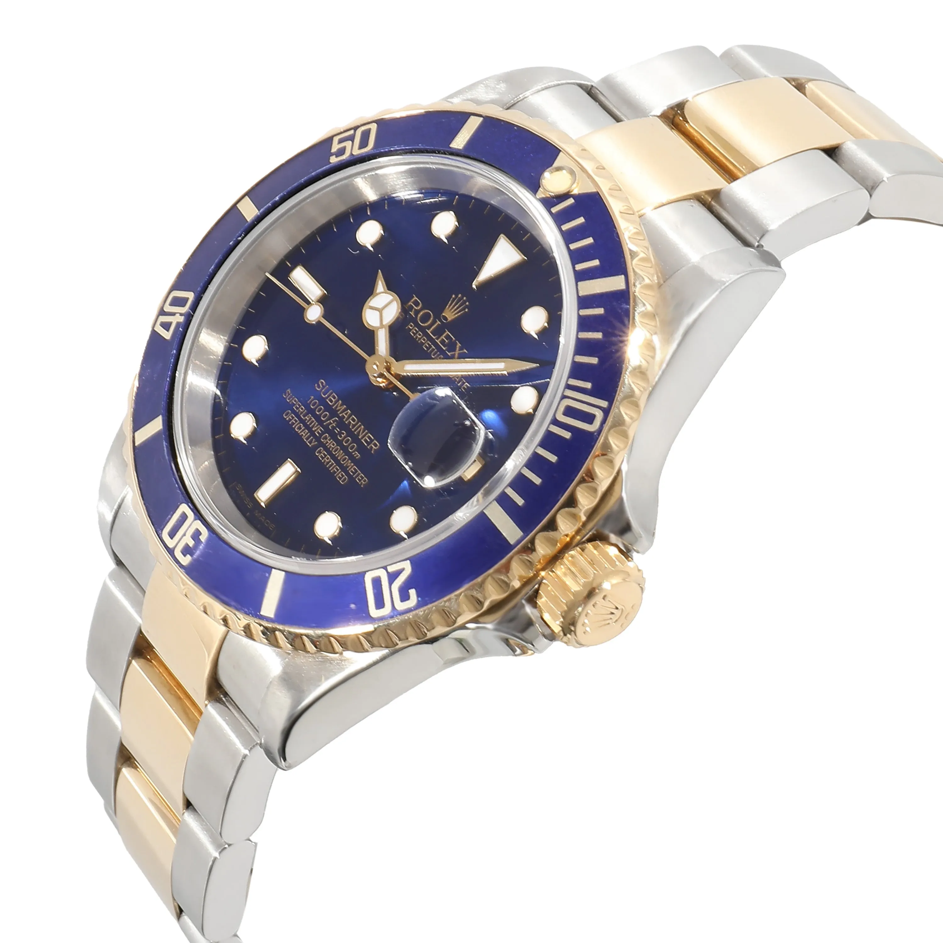 Rolex Watches Rolex Submariner 16613 Mens Watch in 18kt Stainless Steel/Yellow Gold