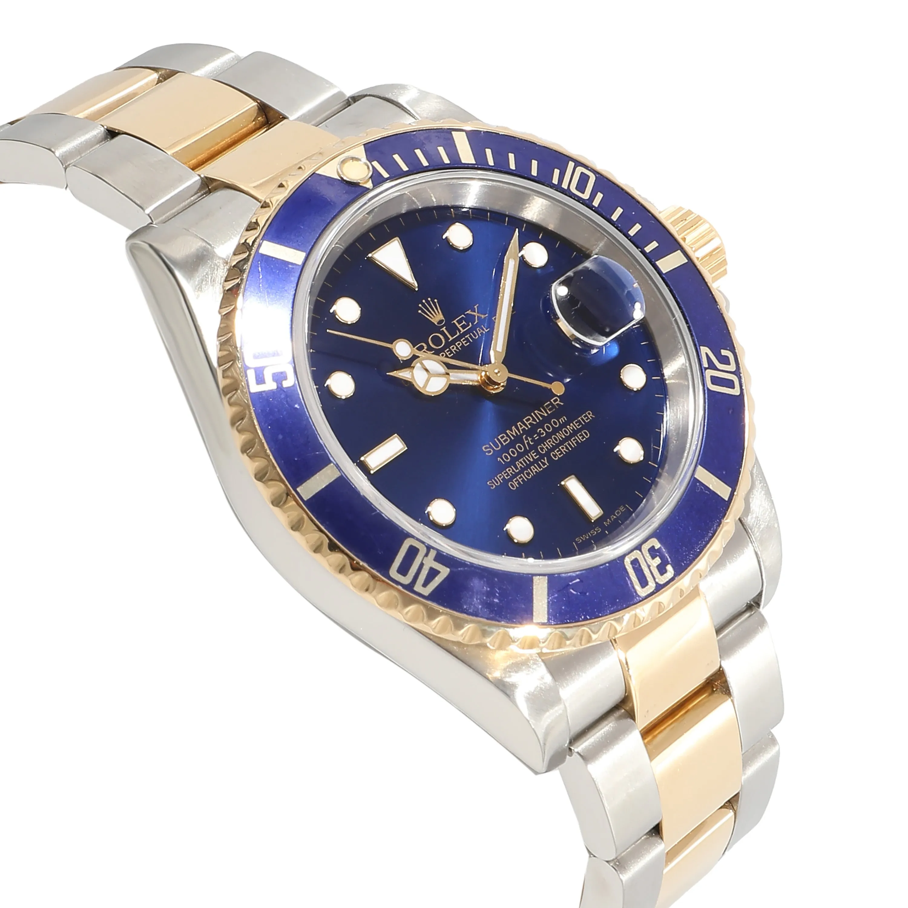 Rolex Watches Rolex Submariner 16613 Mens Watch in 18kt Stainless Steel/Yellow Gold