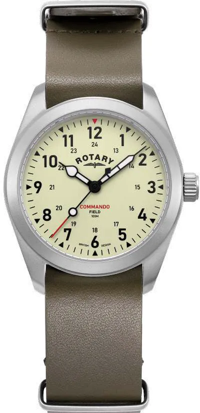 Rotary Watches Rotary Commando Field Mens Watch