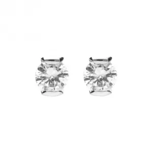 Semi Bezel Set Stud Earrings E6054 Diamonfire Jewellery