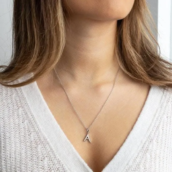 Signature Skript Capital A 18" Necklace 9198RPA Kit Heath Jewelry And Accessories