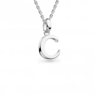 Signature Skript Capital C 18" Necklace 9198RPC Kit Heath Jewelry And Accessories