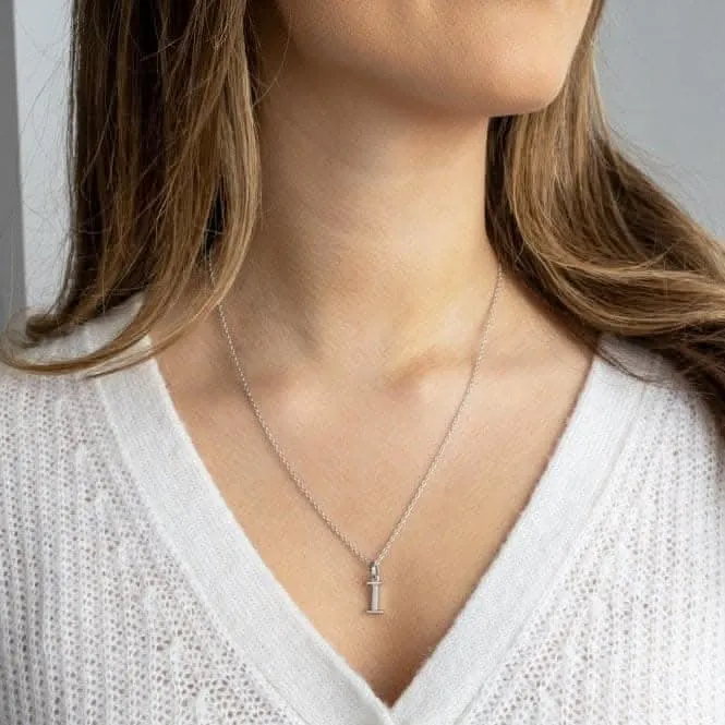 Signature Skript Capital I 18" Necklace 9198RPI Kit Heath Jewelry And Accessories