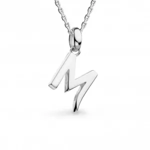 Signature Skript Capital M 18" Necklace 9198RPM Kit Heath Jewelry And Accessories