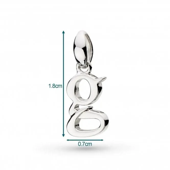 Signature Skript Lowercase g Charm Pendant 9197RPG Kit Heath Jewelry And Accessories