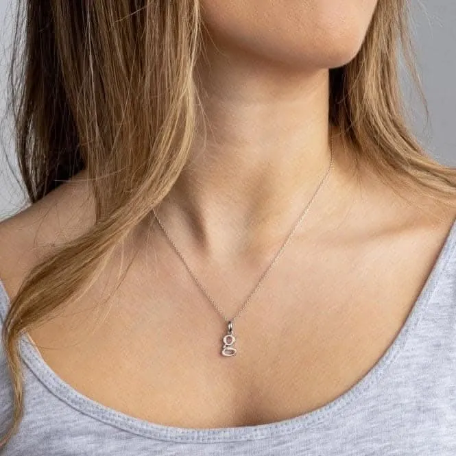Signature Skript Lowercase g Charm Pendant 9197RPG Kit Heath Jewelry And Accessories