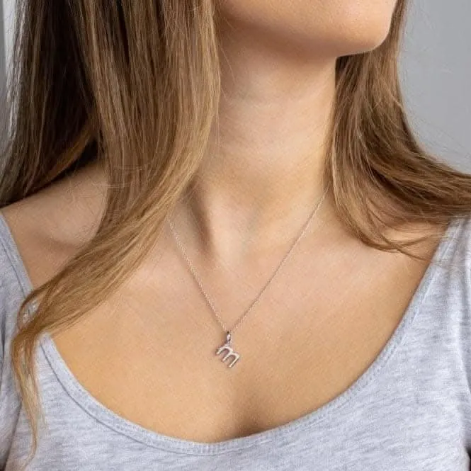 Signature Skript Lowercase m Charm Pendant 9197RPM Kit Heath Jewelry And Accessories