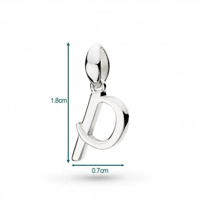 Signature Skript Lowercase p Charm Pendant 9197RPP Kit Heath Jewelry And Accessories