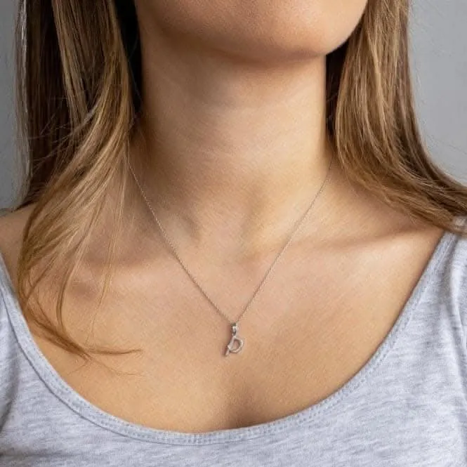 Signature Skript Lowercase p Charm Pendant 9197RPP Kit Heath Jewelry And Accessories