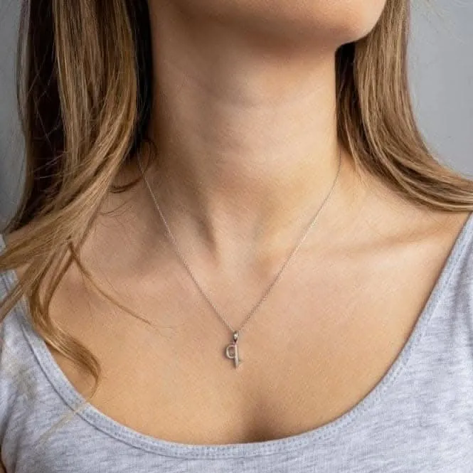Signature Skript Lowercase q Charm Pendant 9197RPQ Kit Heath Jewelry And Accessories