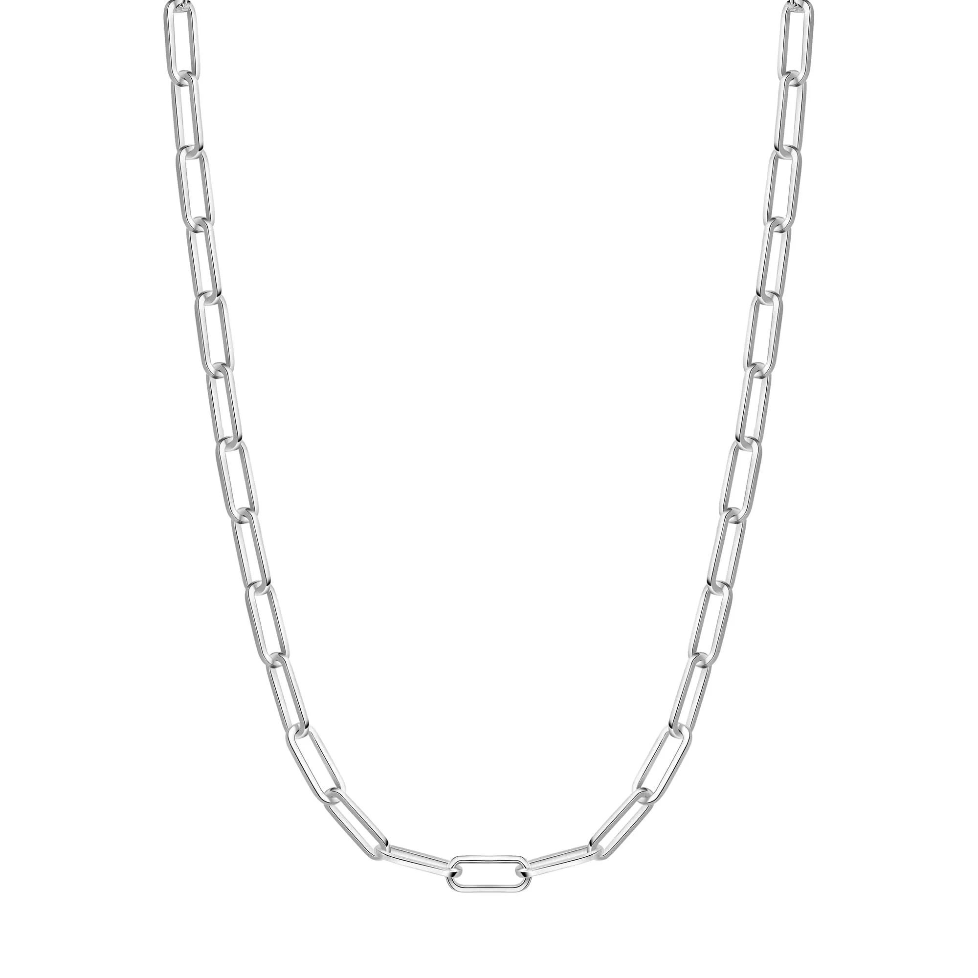 Silver Medium Chain Necklace N062-05H Ania Haie Jewellery