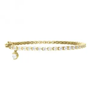 Sterling Silver Clear Cubic Zirconia Bracelet B5471 Diamonfire Jewellery