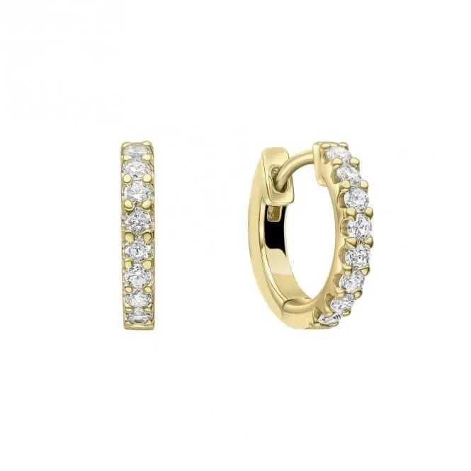 Sterling Silver Clear Cubic Zirconia Earrings E6412 Diamonfire Jewellery