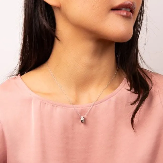 Sterling Silver Clear Cubic Zirconia Pendant P5399 Diamonfire Jewellery