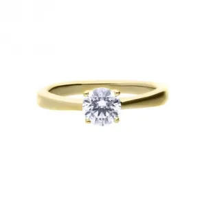 Sterling Silver Clear Cubic Zirconia Ring R3866 Diamonfire Jewellery