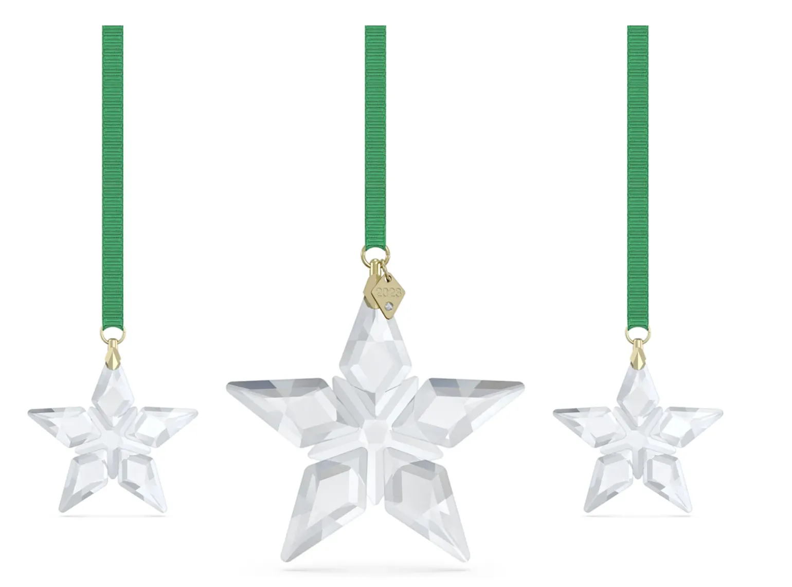 Swarovski Crystal Jewellery Annual Edition 2023: Clear Ornament Set