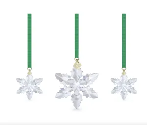 Swarovski Crystal Jewellery Annual Edition 2024 - Snowflake Ornament Set