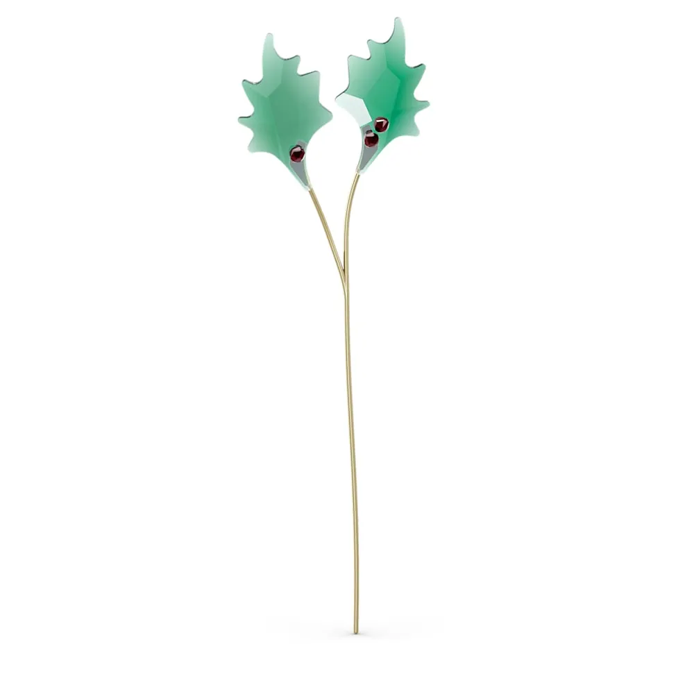 Swarovski Crystal Jewellery Garden Tales - Holly Leaves