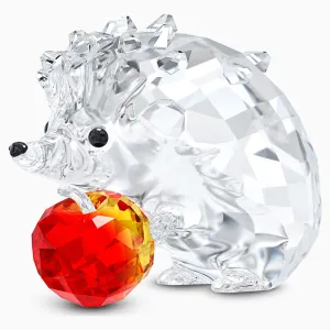 Swarovski Crystal Jewellery Hedgehog with Apple