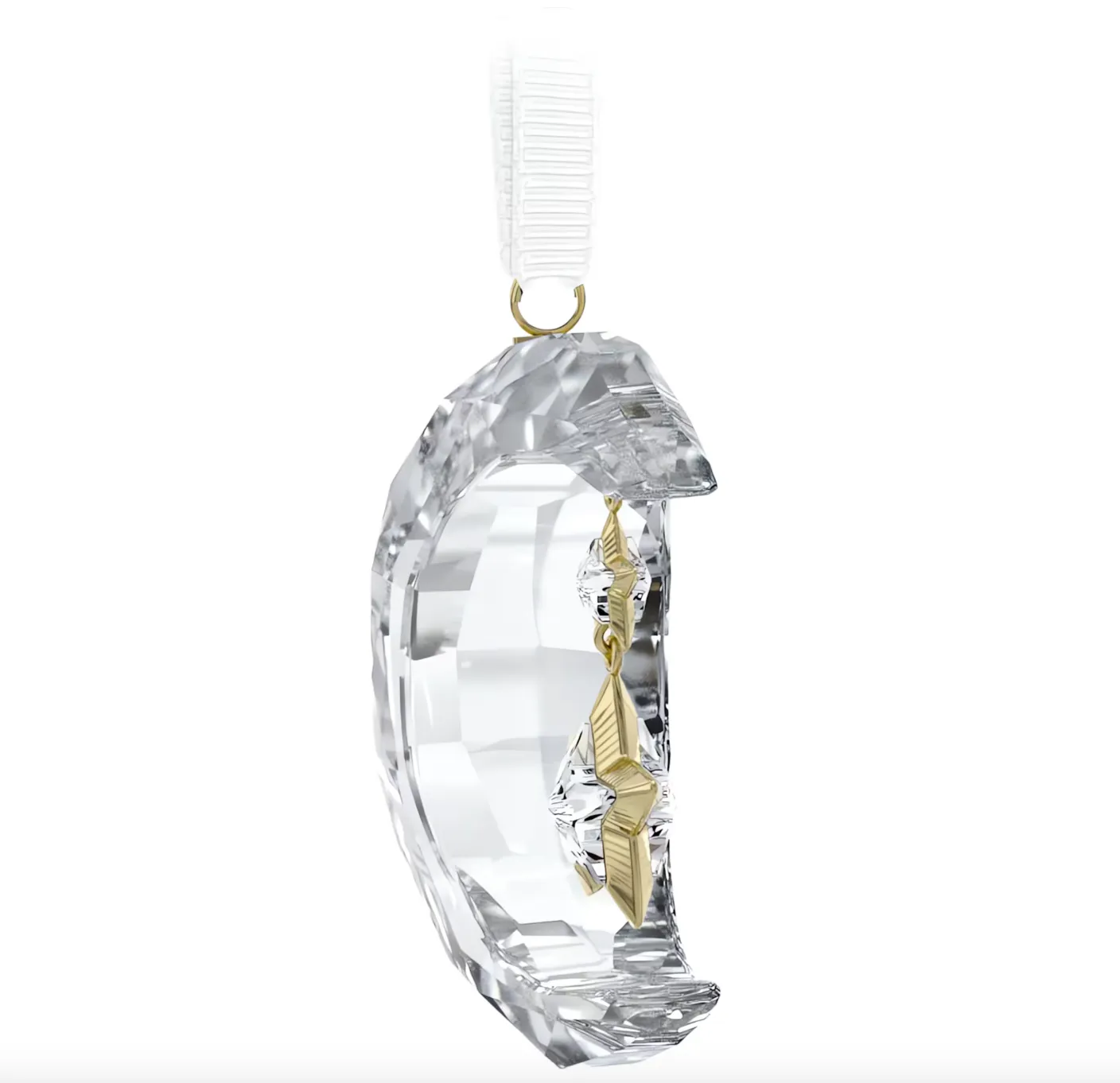 Swarovski Crystal Jewellery Holiday Magic: Moon Ornament