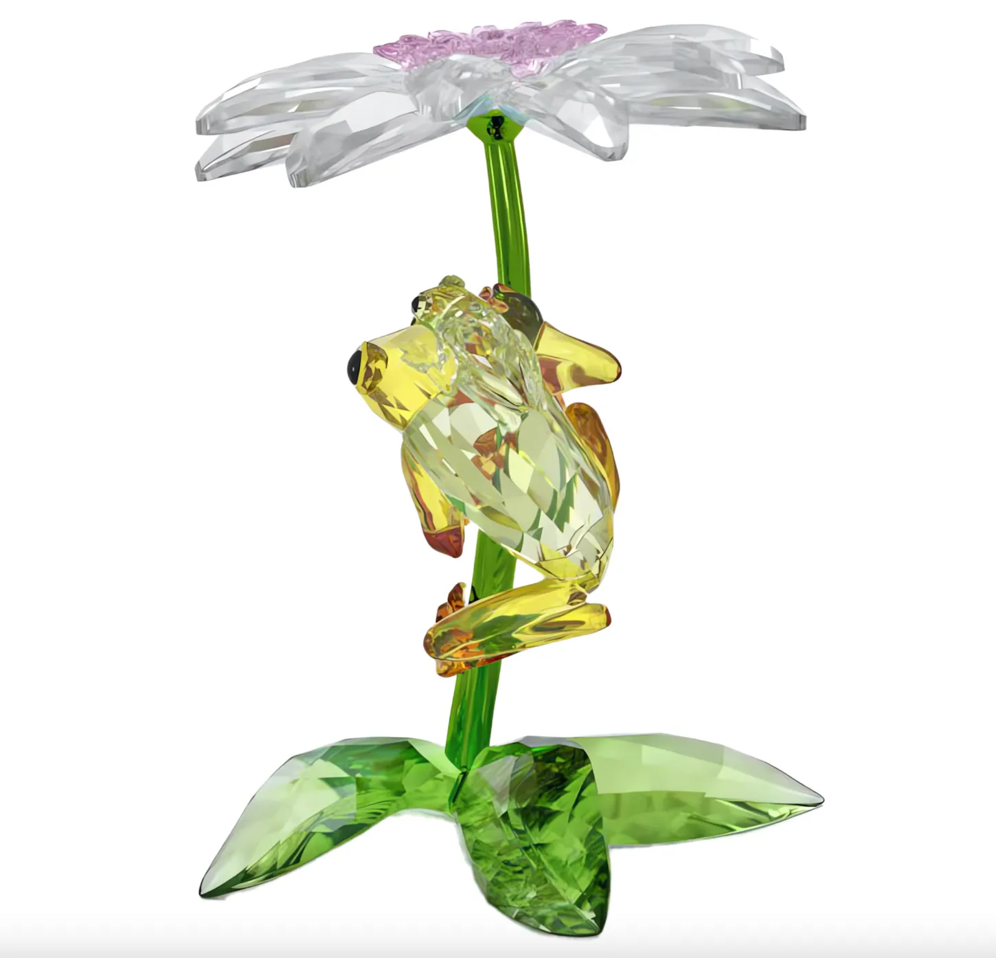 Swarovski Crystal Jewellery Idyllia: Frogs And Flower