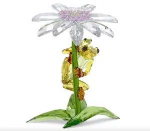 Swarovski Crystal Jewellery Idyllia: Frogs And Flower