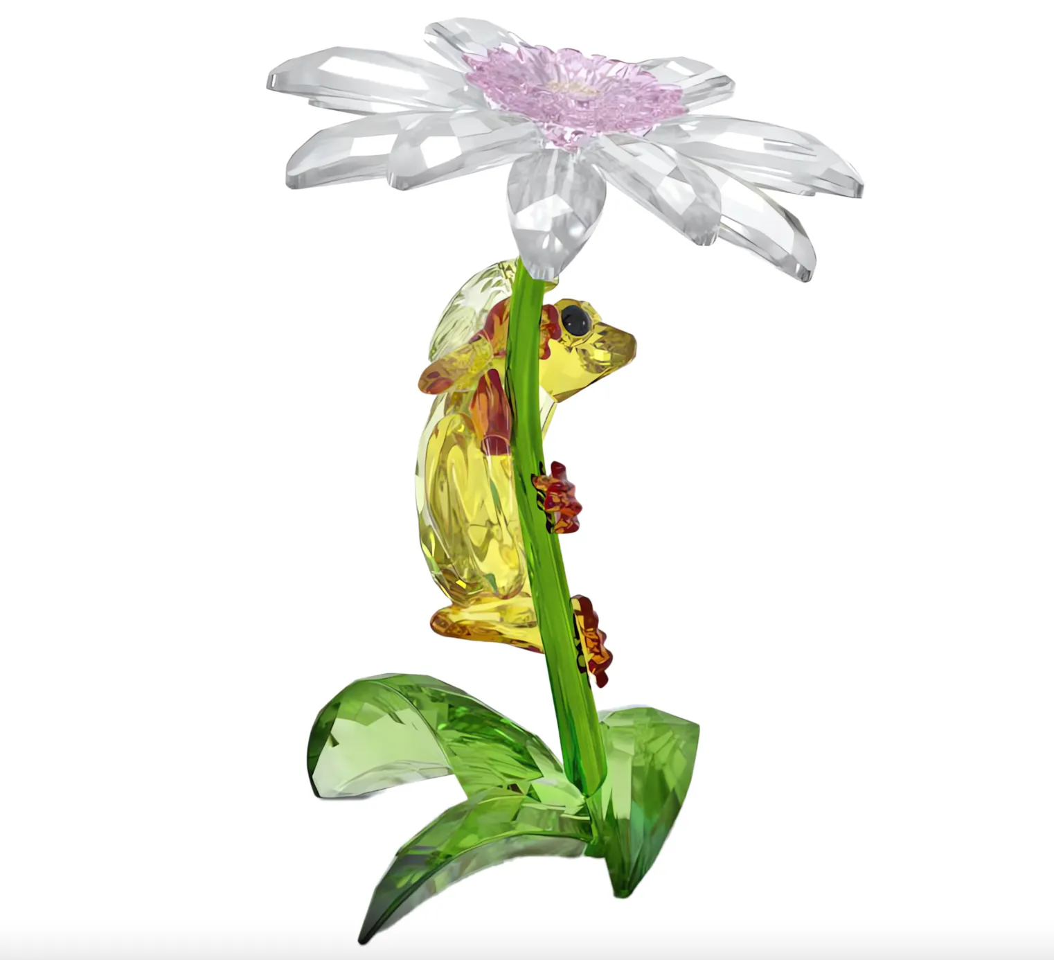 Swarovski Crystal Jewellery Idyllia: Frogs And Flower