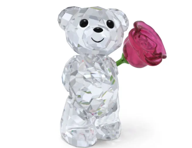 Swarovski Crystal Jewellery Kris Bear A Rose with Love