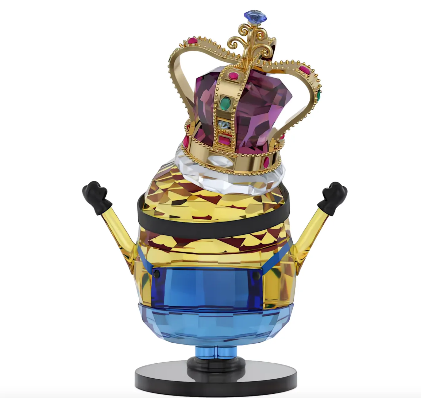 Swarovski Crystal Jewellery Minions: King Bob