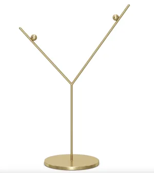 Swarovski Crystal Jewellery Ornament Stand in Gold