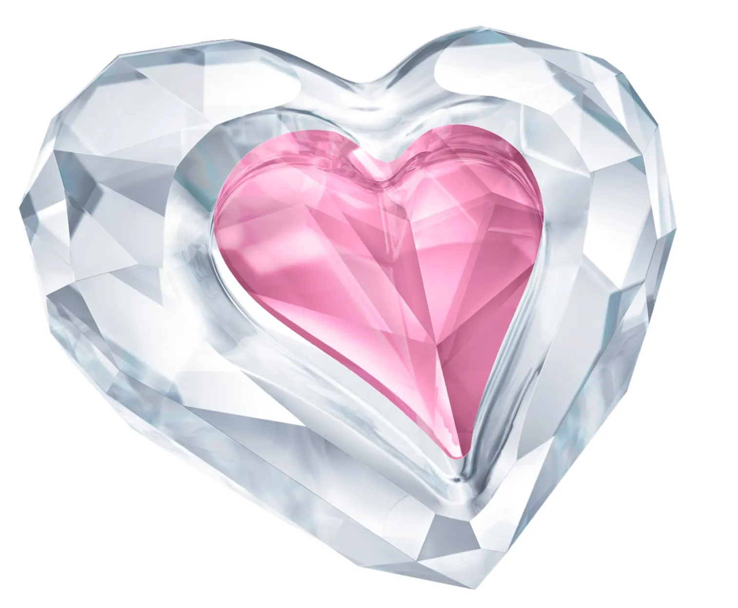 Swarovski Crystal Jewellery With Love: Heart only for you
