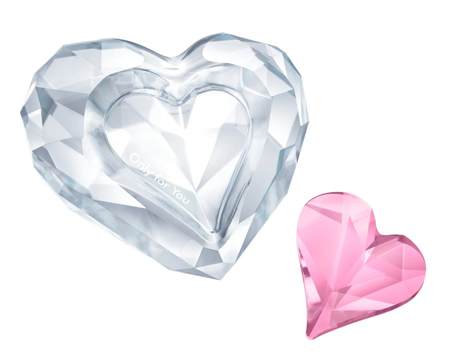 Swarovski Crystal Jewellery With Love: Heart only for you