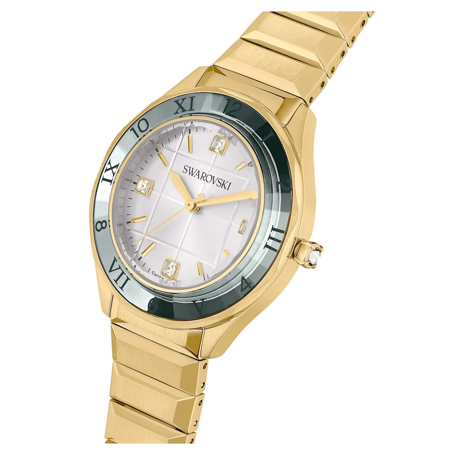 Swarovski Jewellery Swarovski Dectera Gold Bracelet Watch