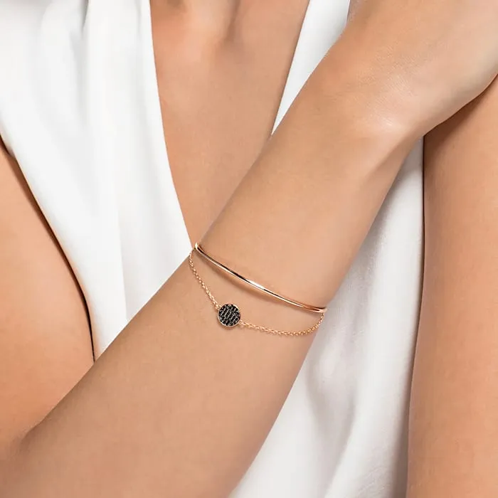 Swarovski Jewellery Swarovski Ginger Rose Gold Rhodium Plated Bracelet