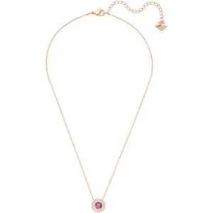 Swarovski Jewellery Swarovski Spark Dance Red and Rose Gold Plated Necklace