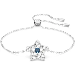 Swarovski Jewellery Swarovski Stella Rhodium Plated White Crystal Star Adjustable Bracelet