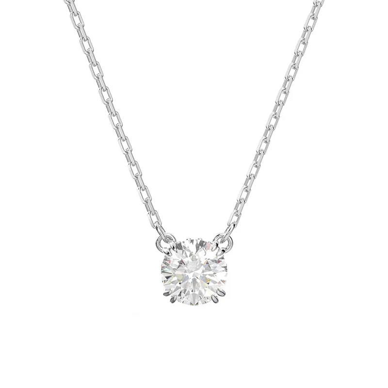 Swarovski Jewellery Swarovski Stilla Rhodium Plated Crystal Necklace