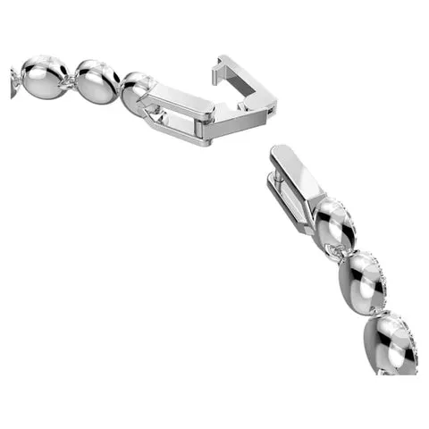 Swarovski Jewellery Swarovski Una Angelic Tennis Rhodium Plated Crystal Bracelet