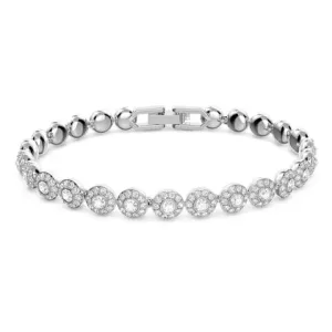 Swarovski Jewellery Swarovski Una Angelic Tennis Rhodium Plated Crystal Bracelet