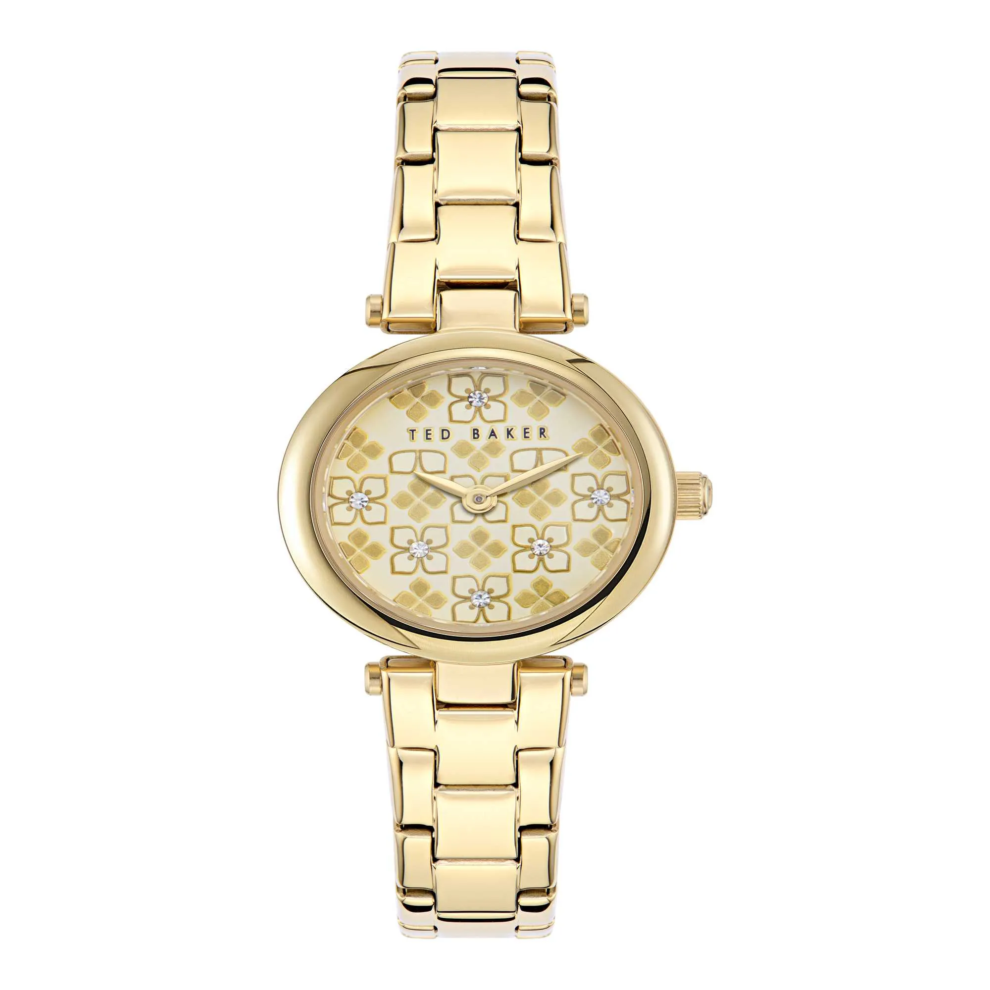 Ted Baker Ladies Iconic Gold-Tone Steel Watch BKPJLF401